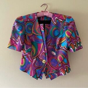 Vintage 80’s Cropped Jacket